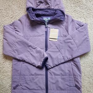 New Women pack it in hoodie jacket m med Htf purple